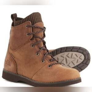 The North Face Ballard III Lace Waterproof Brown Suede Boots Women Size 7 NWT